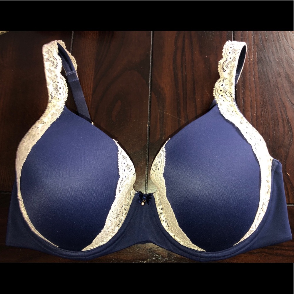 Soma Embraceable Full Coverage Lace Trim Bra 36DD